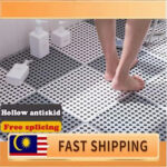 (Ready Stock) Anti Slip Splicing PVC Bathroom Toilet Kitchen Floor Mat Non Slip Mat Toilet Floor Mat 30*30cm hanya RM1.00 di Shopee