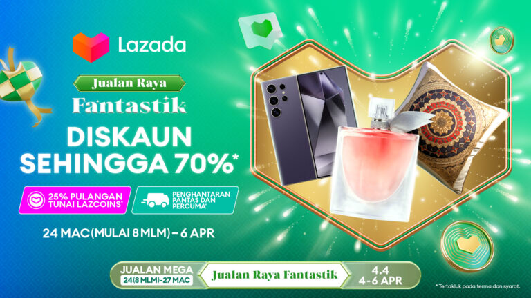 Riang Raya Dengan Lazada: Harga Murah, Pemulangan 30 Hari & Lebih Banyak Manfaat!