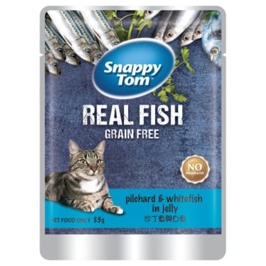 Snappy tom Pouch (Cat Wet Food) - 85g hanya RM1.40 di Shopee