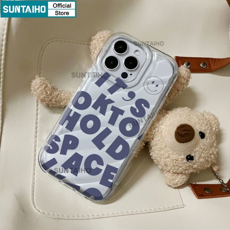 Suntaiho Fashion Unique Trend English Pattern Phone Case