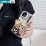 Suntaiho Funny Unique Cute Fluid Cat Pattern Frosted Phone Casing For Iphone 11 12 13 14 15 Pro Max IP 7 8 Plus Iphon X XS XR XsMax TPU Transparent Soft Case Premium Shockproof Back Cover hanya RM2.75 di Shopee