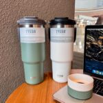 TYESO Silicone Coaster Tyeso Accessories Anti-Slip Tumbler Rubber Silicone Cup Holder Thermos Cup Coaster hanya RM4.50 di Shopee