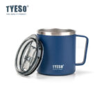 TYESO TS-8789B(400ml) 304 Stainless steel Thermos 10# Coffee Mug hanya RM43.49 di Shopee