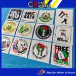 Tampal dalam stiker palestine sticker kereta stiker lori / cs970 hanya RM3.80 di Shopee