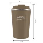 Thermocafe Vacuum Insulated Mug Brown (380ml) TCC-380T hanya RM59.90 di Shopee