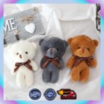 Toy Mini Bear Cute Small Size Bear Doll Suitable for Bouquet Gift DIY Bear Toys Plush Doll Kids Bear Plush Cut小熊钥匙圈 hanya RM0.80 di Shopee