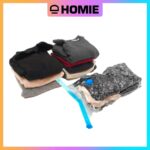 Travel Storage Resealable Vacuum Bags Vacuum Storage Bag Compression Bag hanya RM1.45 di Shopee