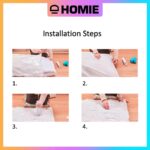 Travel Storage Resealable Vacuum Bags Vacuum Storage Bag Compression Bag hanya RM1.45 di Shopee