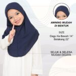 Tudung Sarung Budak | SARIMA MOSCREPE BUDAK PLAIN hanya RM5.99 di Shopee