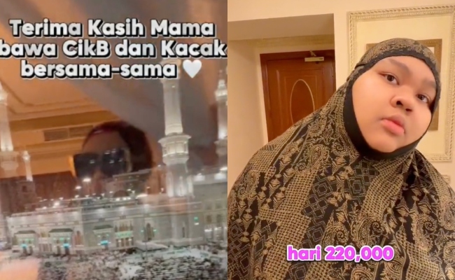 [VIDEO] Cik B & DSV Mempersembahkan ‘Room Tour’ Di Hotel Mewah Di Makkah – ‘Pembayaran 10 Hari Sebanyak RM220,000’