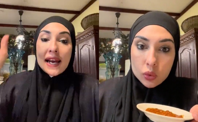 [VIDEO] Zarina Anjoulie Memakan Avocado dengan Sambal Belacan, Imej Bertudung Menjadi Tumpuan – ‘Terlihat Seperti Perempuan Arab, Sungguh Cantik!’