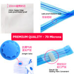 Vacuum Bag Travel Storage Bag Resealable Vaccum Compression Bag 压缩袋 hanya RM1.36 di Shopee