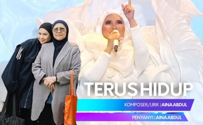 Video: Aina Abdul Mendedahkan Bahawa Ibunya Memberikan Idea untuk Judul Lagu ‘Terus Hidup’