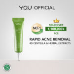 YOU AcnePlus Spot Care with 4D Centella Niacinamide Acne Removal Herbal Care (15g) [Buy 1 Free 1] hanya RM14.32 di Shopee