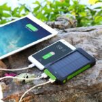 【24H】Solar Powerbank 100000mAh Outdoor Solar Energy External Battery Portable Waterproof Fast Charge Solar Power Bank hanya RM29.90 di Shopee