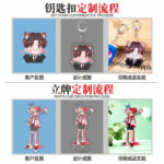 【Custom】Acrylic Keychain钥匙扣立牌定制Standee Keyring  Badges Pin Custom Made Customize Star Cartoon animation Party gifts photo  keychain laser周边明星动漫卡通亚克力钥匙圈定 hanya RM1.10 di Shopee