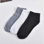 【READY STOCK AT MALAYSIA】 Unisex Breathable Ankle Socks & Calf Socks Plain Color Stokin Invisible Short & Medium hanya RM0.80 di Shopee