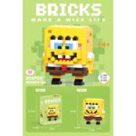 【original box】Mini Cartoon Building Block Doll Desktop Decoration Children Toys Christmas Gifts hanya RM1.65 di Shopee